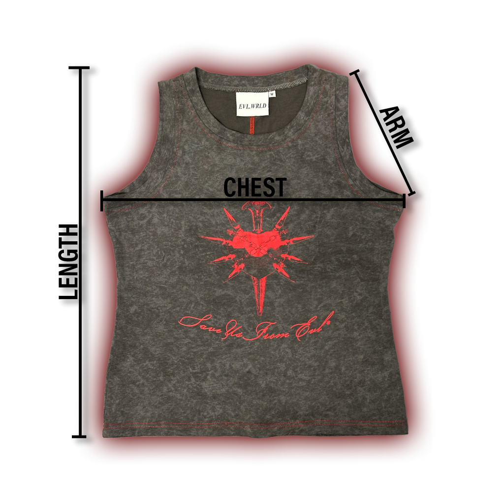 'No Heart' Tank Top