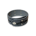 Gray Python Leather Bracelet