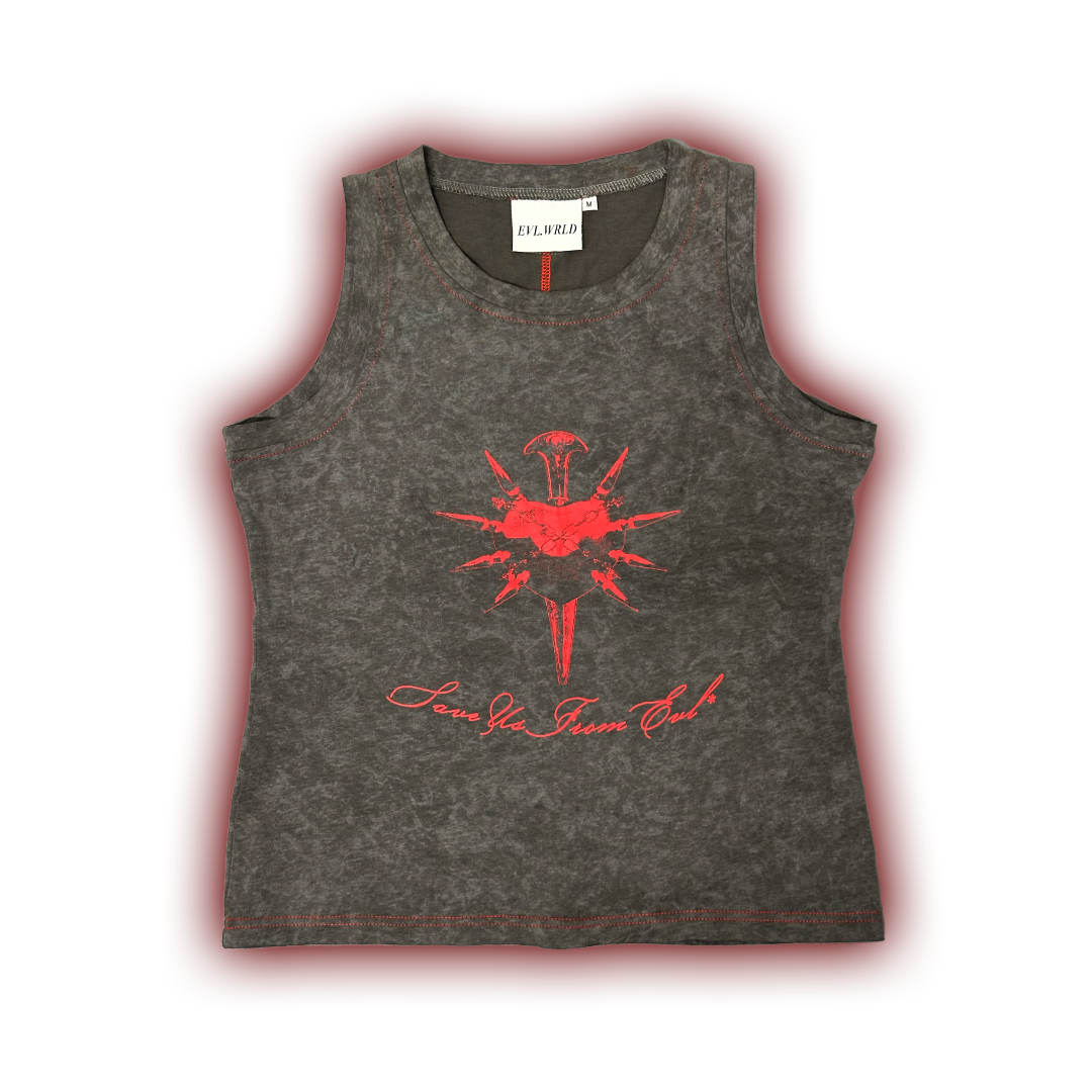 'No Heart' Tank Top