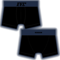 EVL* Black Boxers(Navy)